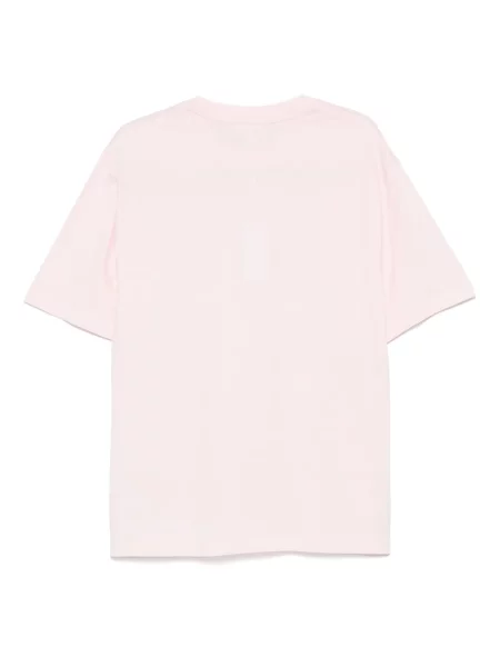 Tricou Lacoste cu autograf roz