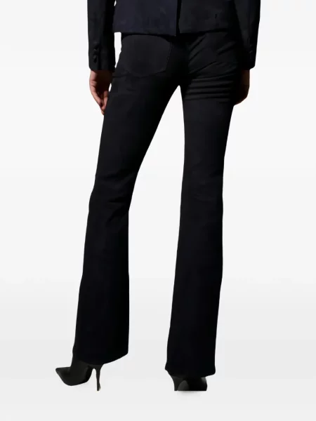 Pantaloni Sprwmn evazate negru