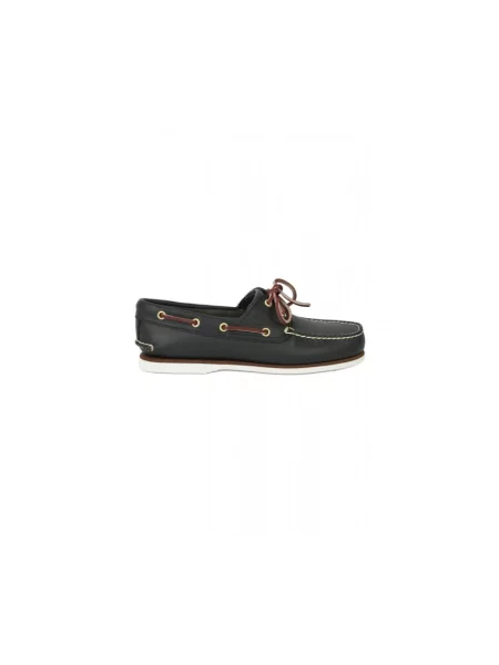 Półbuty Timberland skórzane niebieskie