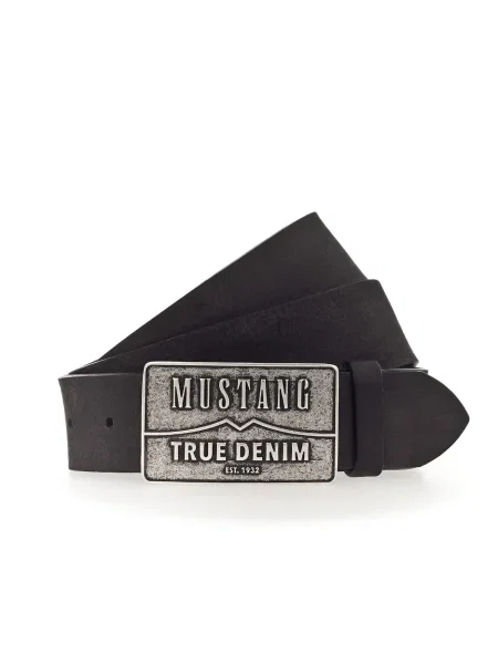 Curea Mustang negru