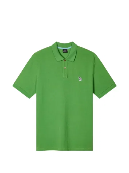 Polo Ps Paul Smith cu model zebră verde