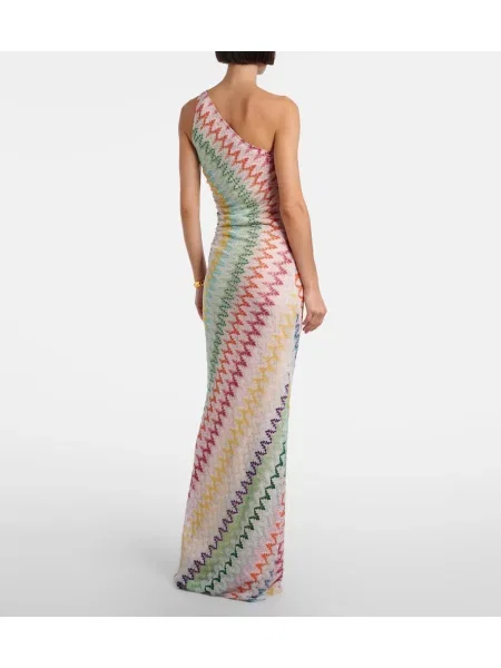 Rochie Missoni cu un umăr gol