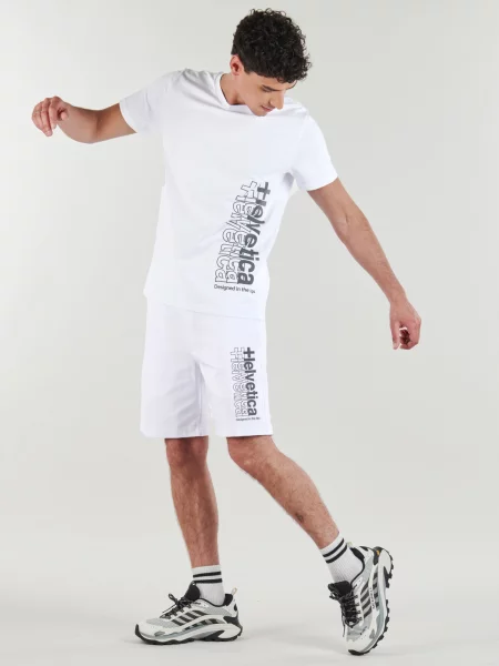 Pantaloni Helvetica alb