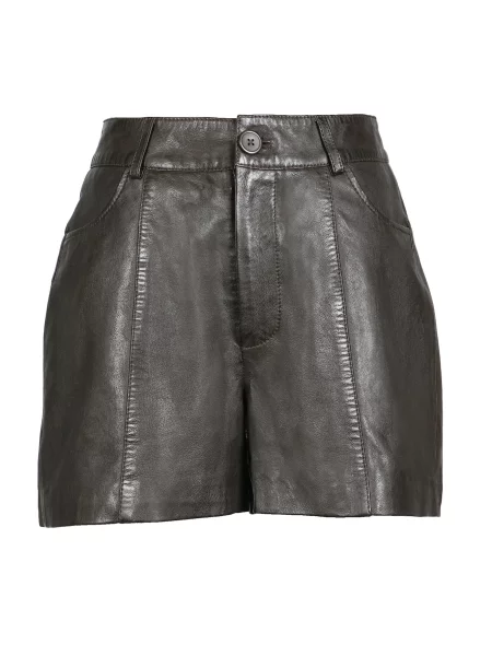 FREAKY NATION Pantaloni Love Cut-FN ciocolatiu
