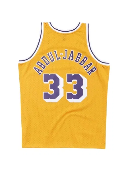 Košile Mitchell & Ness jersey žlutá