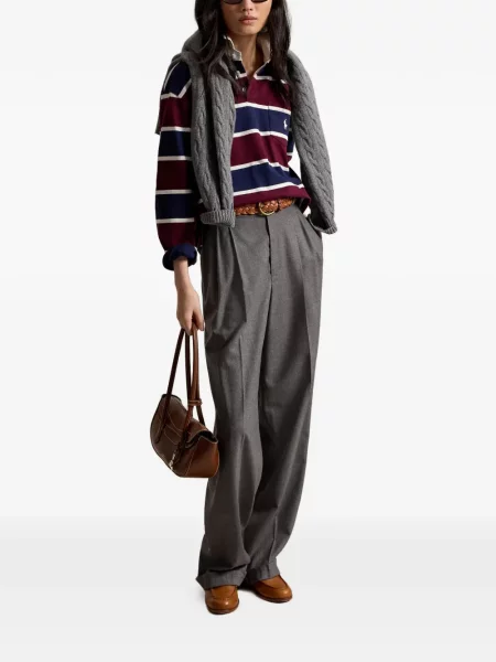 Τρέξιμο polo Polo Ralph Lauren υφαίνω διαγωνίως κλασικό πράσινο