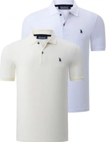 Polo majica Dewberry siva