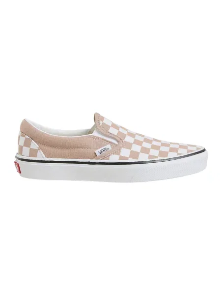 Sneakersy Vans w kratę beżowe
