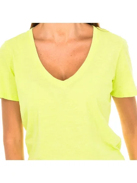 Tricou Armani Jeans galben