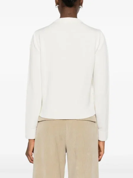 Cardigan Moncler de lână alb
