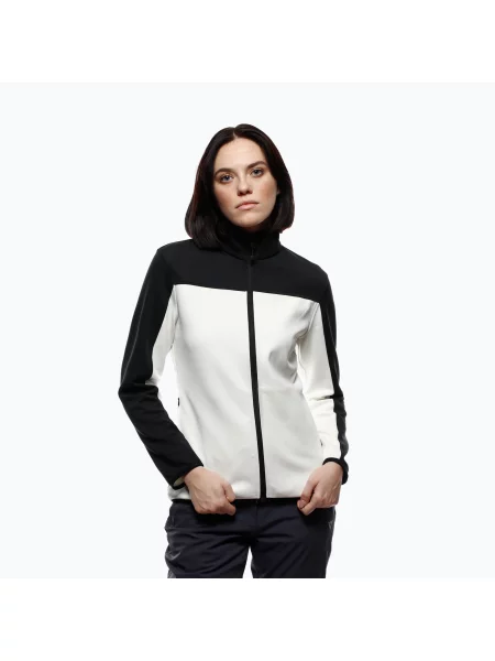 Дамски скиорски суитшърт Dainese Espera Full Zip Mid lily white бяло