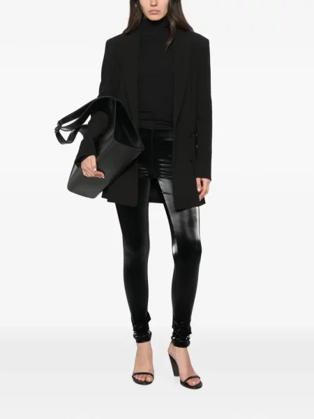 Leggings Patrizia Pepe negru