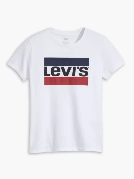 LEVI'S ® Tricou albastru / roșu alb