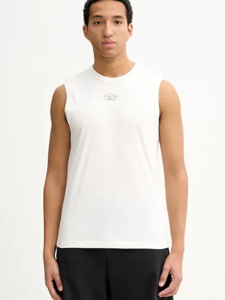 Diesel tricou din T-BISCO-IOD alb