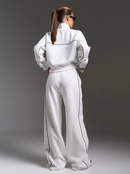 Спортивный костюм Issa Plus белый