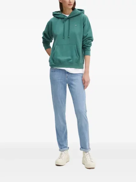 Retro lepršave traperice Levi's® lepršave s izlizanim efektom plava