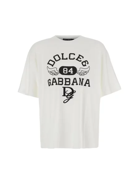 Koszulka Dolce And Gabbana z logo biała