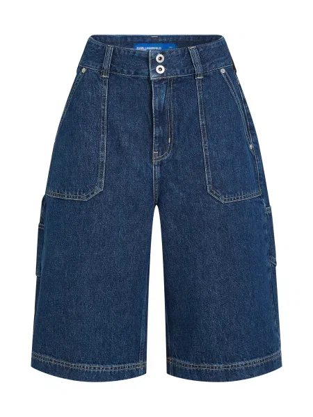 Σορτς Karl Lagerfeld Jeans Denim Bermuda Stone Blue 28 μπλε