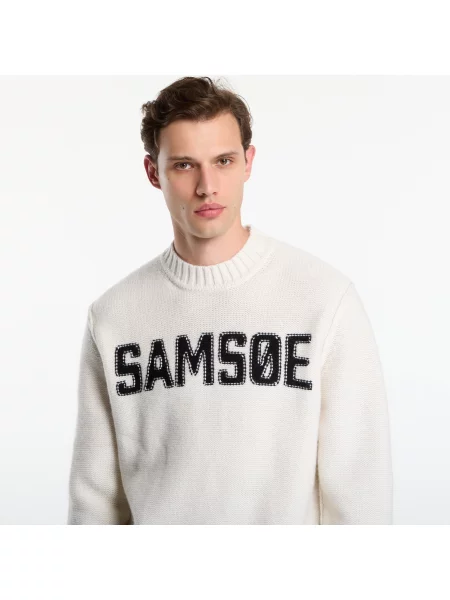 Svetr Samsøe Samsøe Sadavide Sweater Egret L