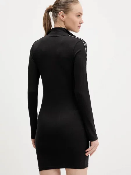 Tommy Jeans Rochie / alb negru