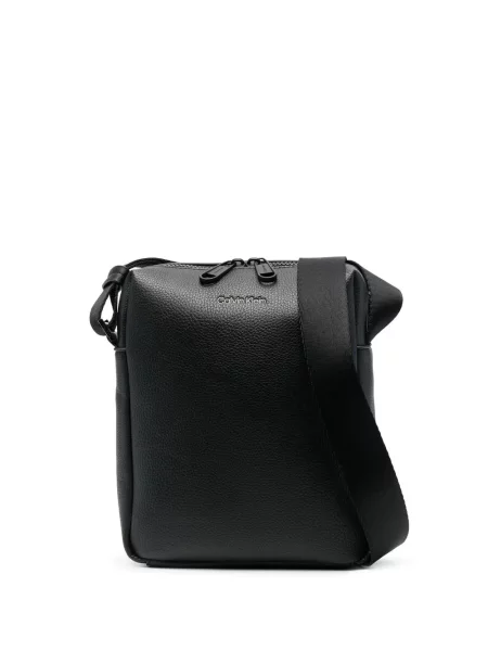 Geantă crossbody Calvin Klein cu imagine negru
