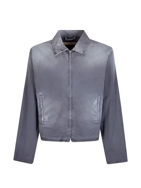 Дънково яке Stockholm Surfboard Club с протрити краища сиво