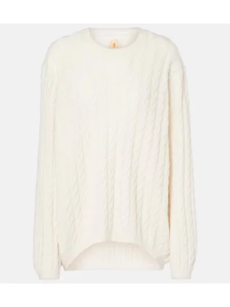 Volneni pulover Jardin Des Orangers bela