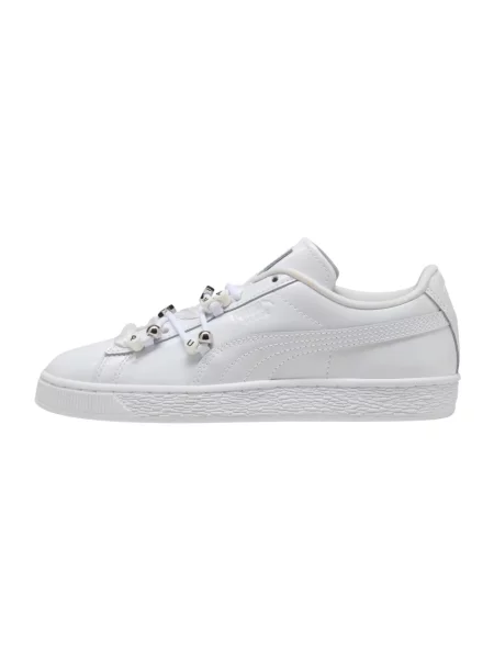 Trampki Puma Suede Bloom Patent Wns Puma White/ Feather Gray EUR 40 białe