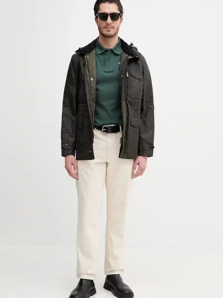 Клетчатое поло Barbour