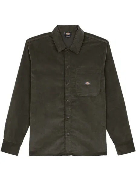Cămașă Dickies de catifea cord verde