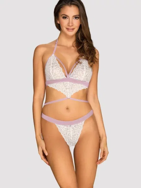 Эротическое боди из кружева Боди_Obsessive_Lilyanne біле