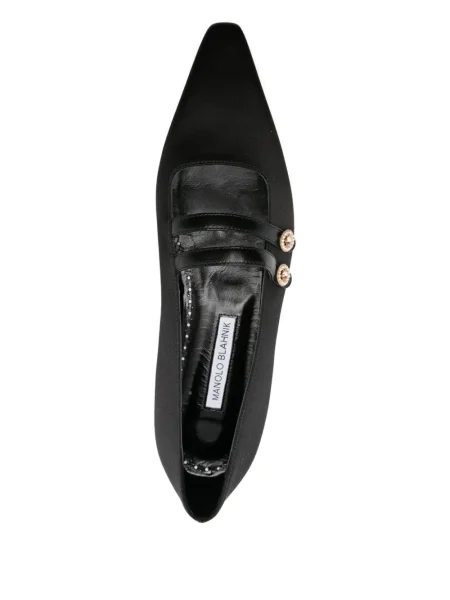 Balerini Manolo Blahnik negru
