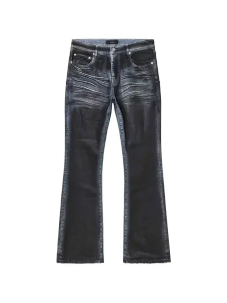 Blugi evazați Purple Brand evazate negru