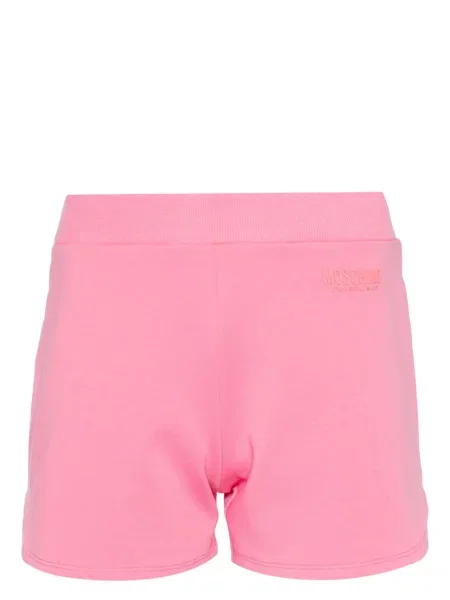 Pantaloni scurți Moschino din jerseu cu aplicații