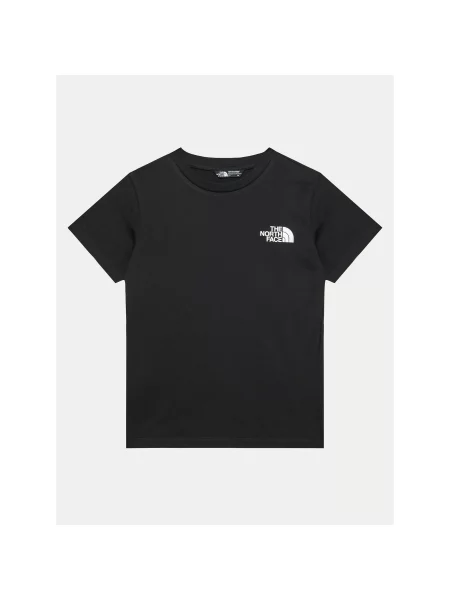 The North Face T-Shirt Simple Dome Regular Fit μαύρο