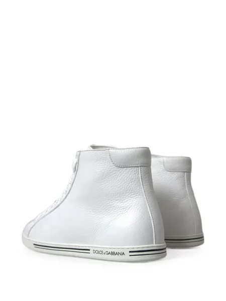 Bőr sneaker Dolce & Gabbana Saint Tropez fehér
