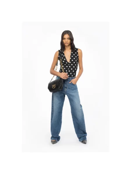 Top Pinko czarny
