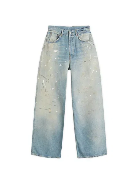 Jeansy Acne Studios niebieskie