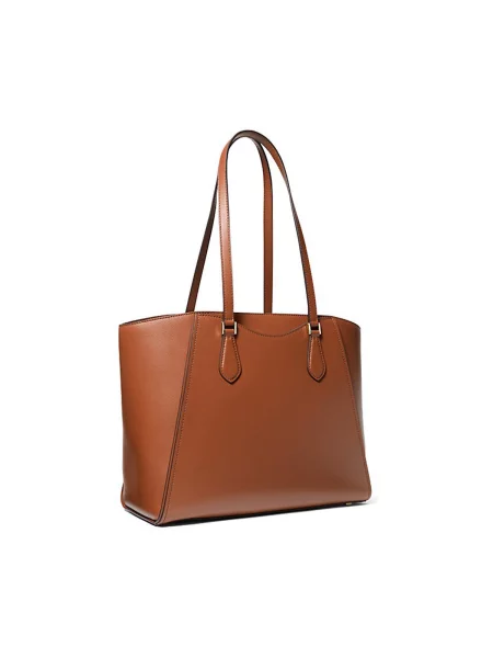 Geantă Michael Michael Kors din piele bej