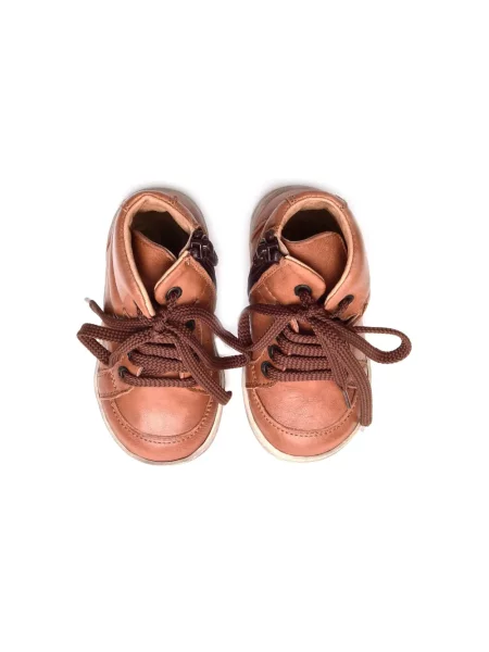 Buty do kostki dziecięce Pèpè brązowe