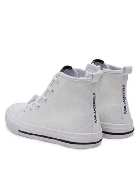 Plátěnky Karl Lagerfeld Kids bílé