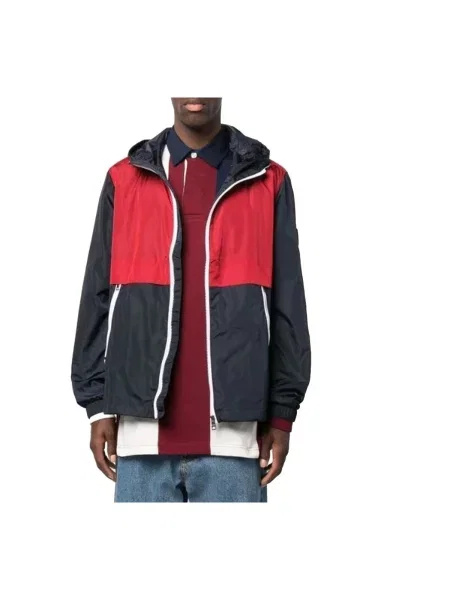 Geacă Tommy Hilfiger albastru