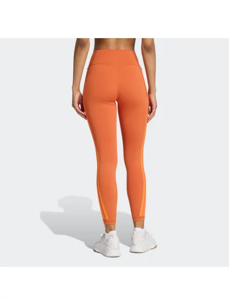 Legginsy Optime Workout pomarańczowe