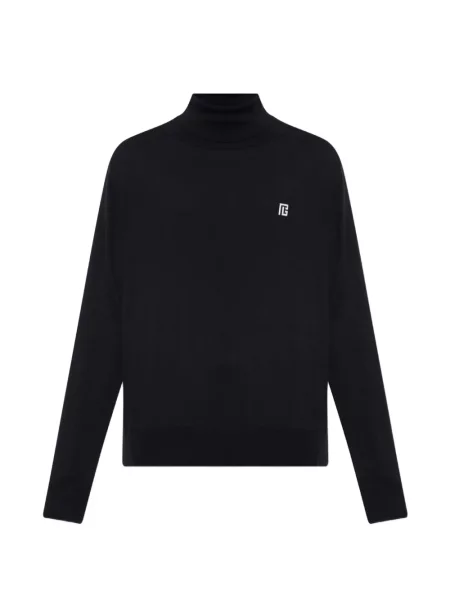 Heláncă Balmain cu broderie albastru