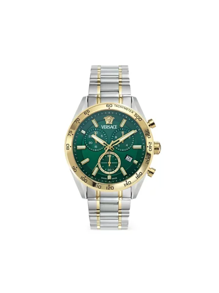 Ceas cronograf Versace verde