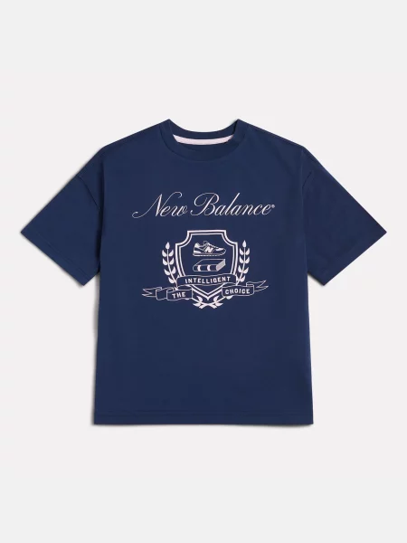 Детская футболка New Balance синяя