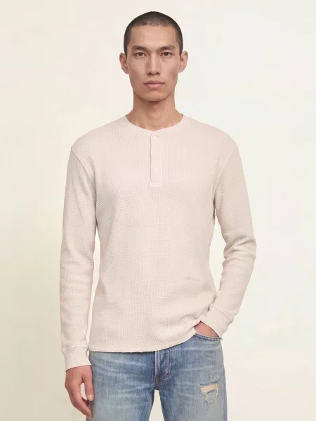 Allsaints Koszulka Z Długim Rękawem Raine beige beżowa