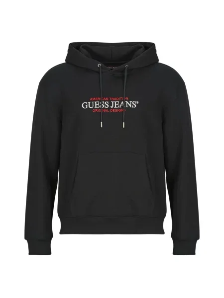 Guess Jeans Majica dugih rukava crna