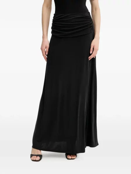Spódnica maxi Guess czarna