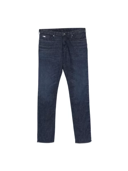 Jeansy Emporio Armani niebieskie